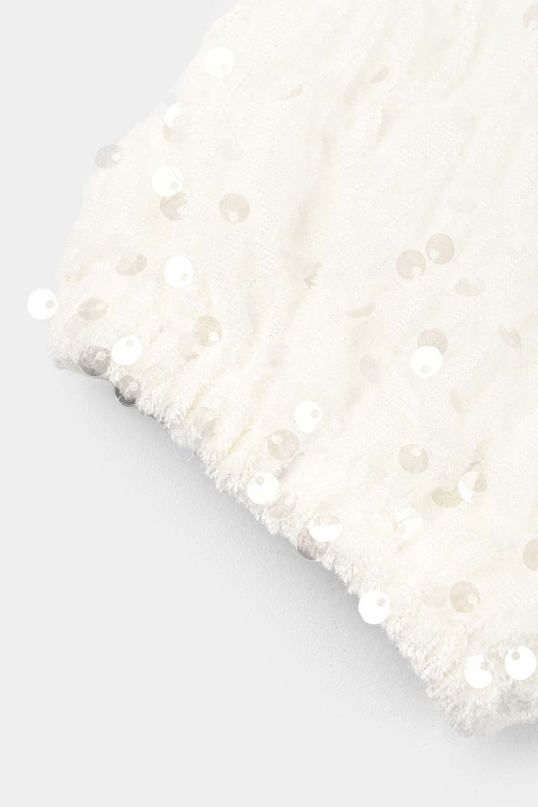 Girls Velvet Bolero Winter Grace (White)