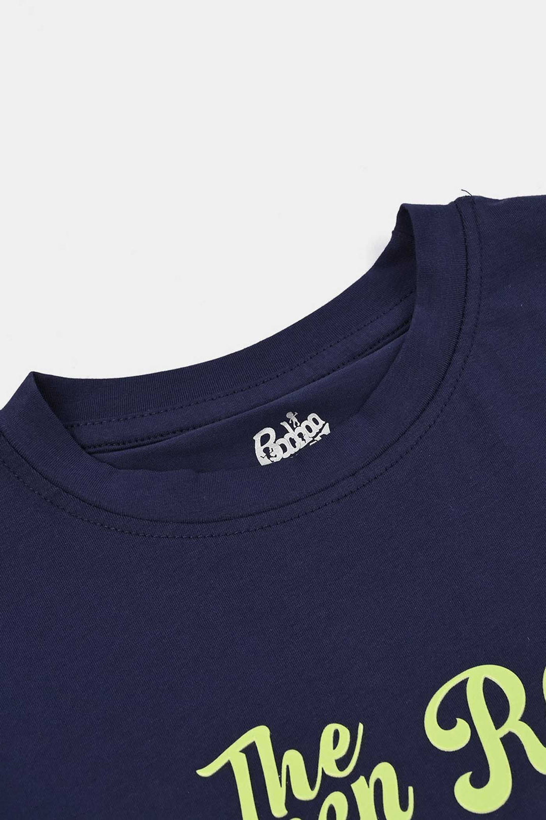 Girls Lycra T-Shirt Green Routine - BLUE