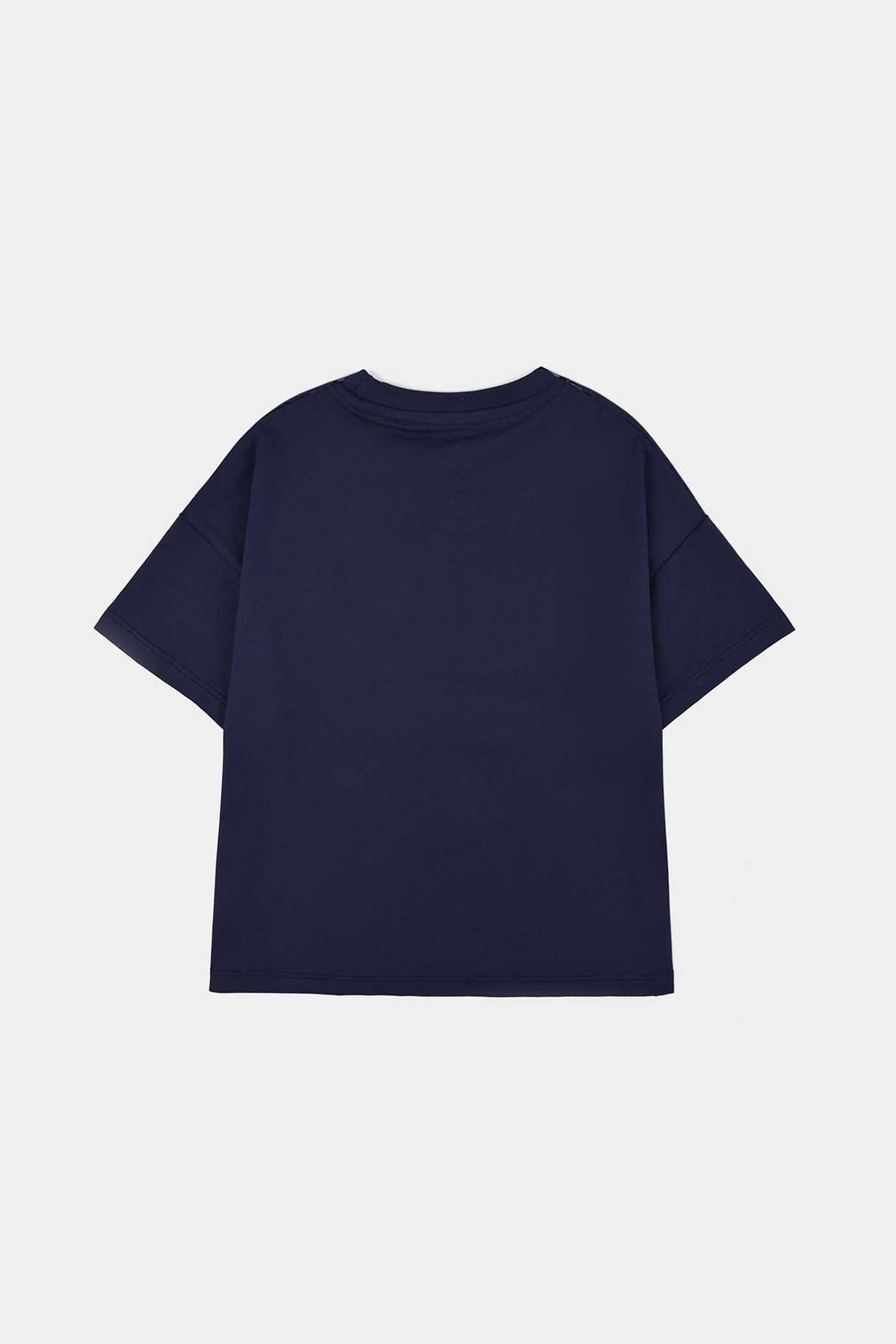 Girls Lycra T-Shirt Green Routine - BLUE