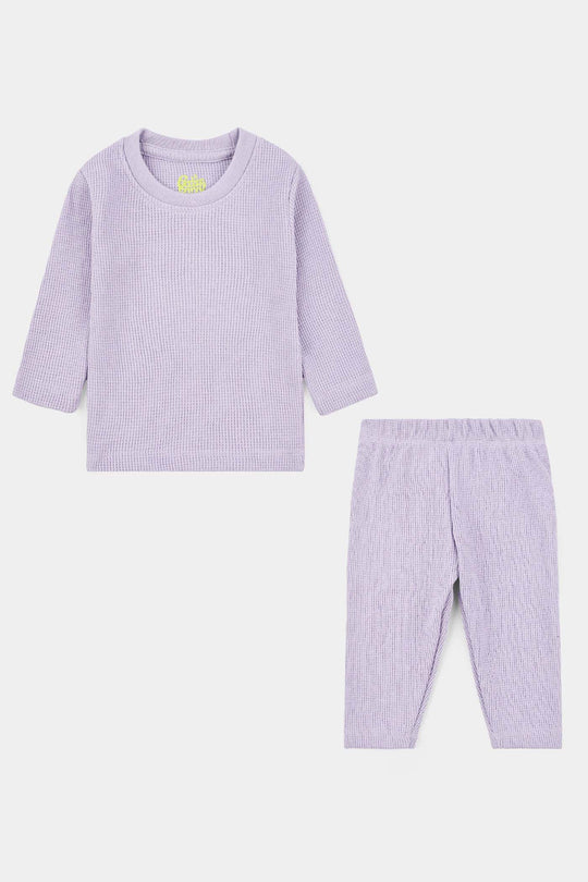 Infant Boys Thermal Inner Suit - Purple