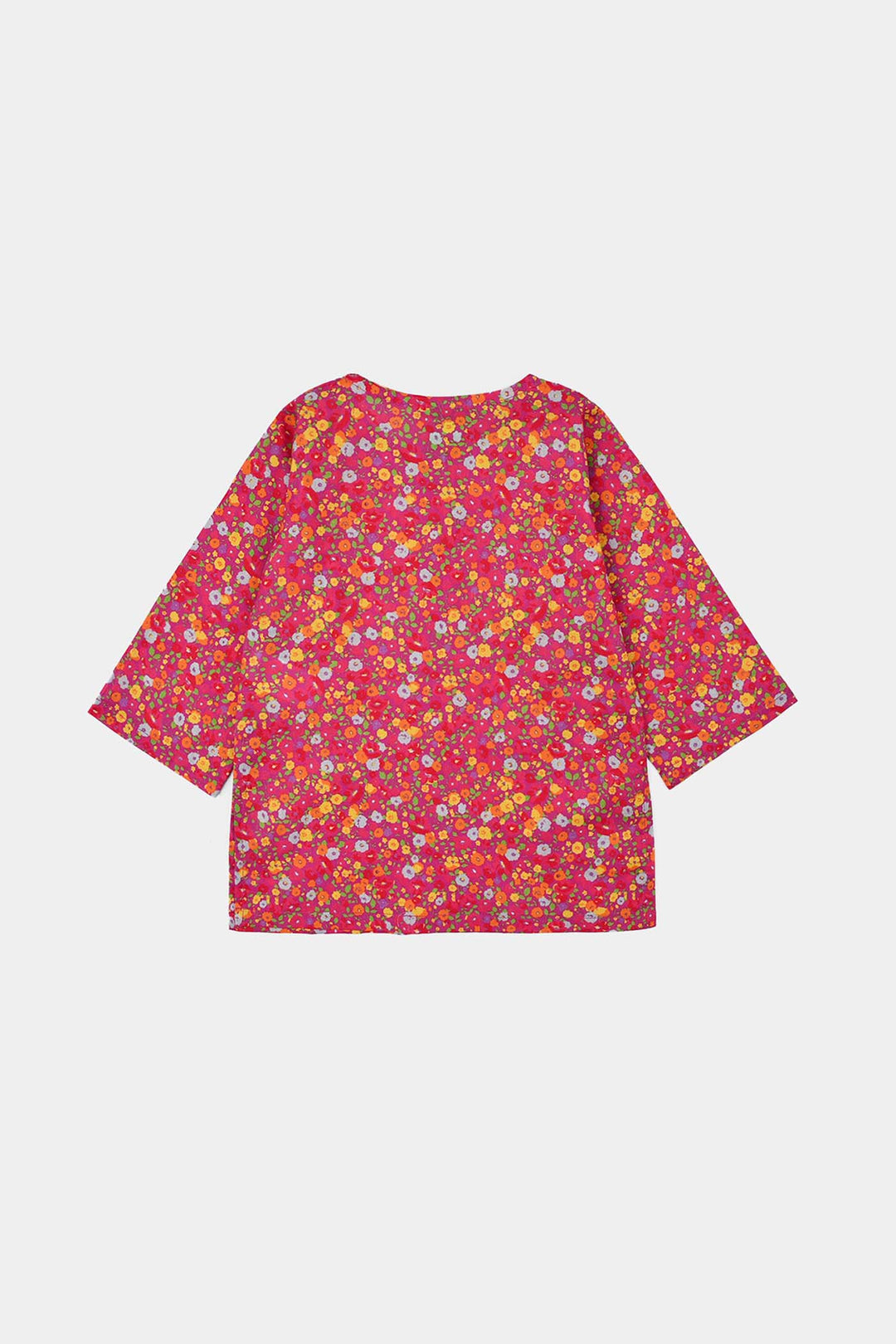 Infant Girls Cotton Printed 2Pcs Chintz-Pink