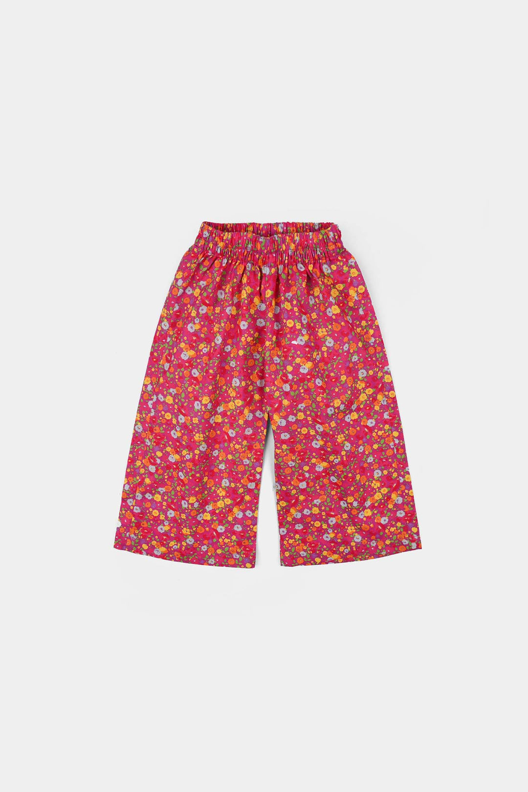 Infant Girls Cotton Printed 2Pcs Chintz-Pink