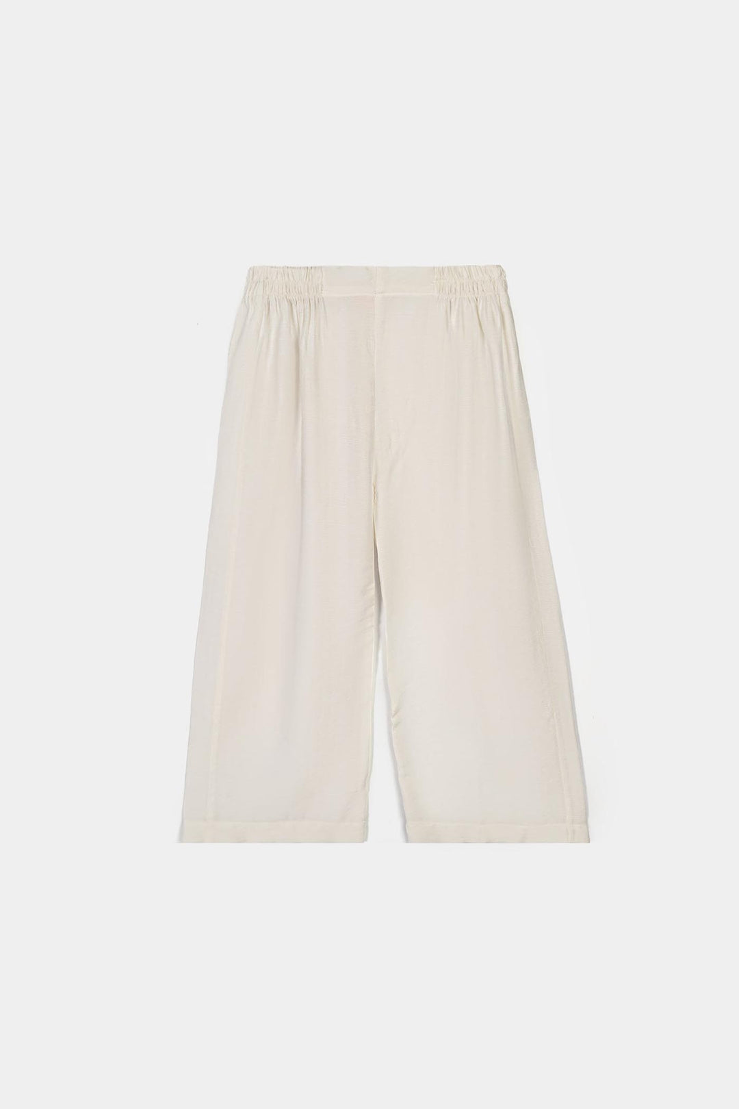 Girls Seersucker Co-Ord Set Caramel-Off White