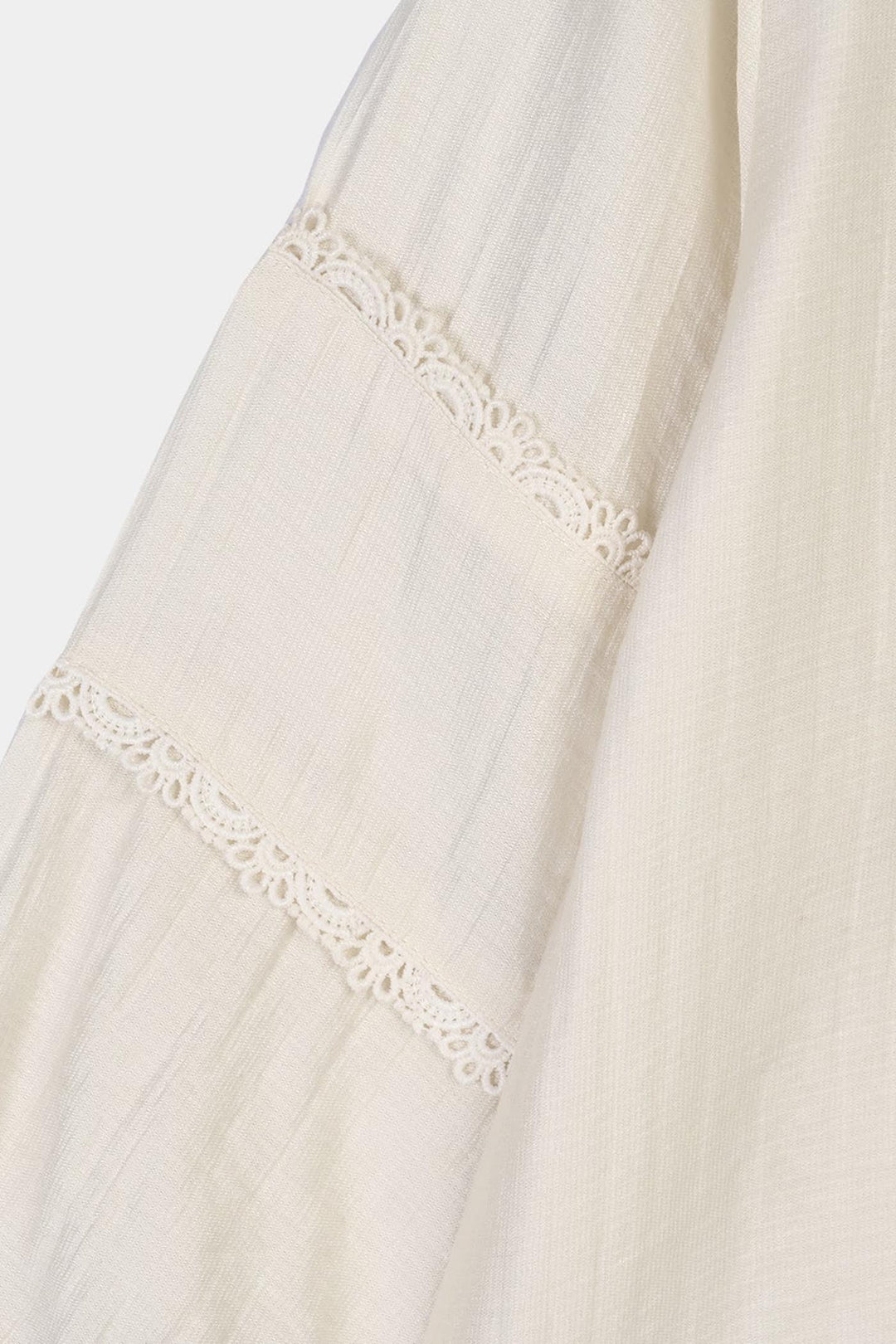 Girls Seersucker Co-Ord Set Caramel-Off White