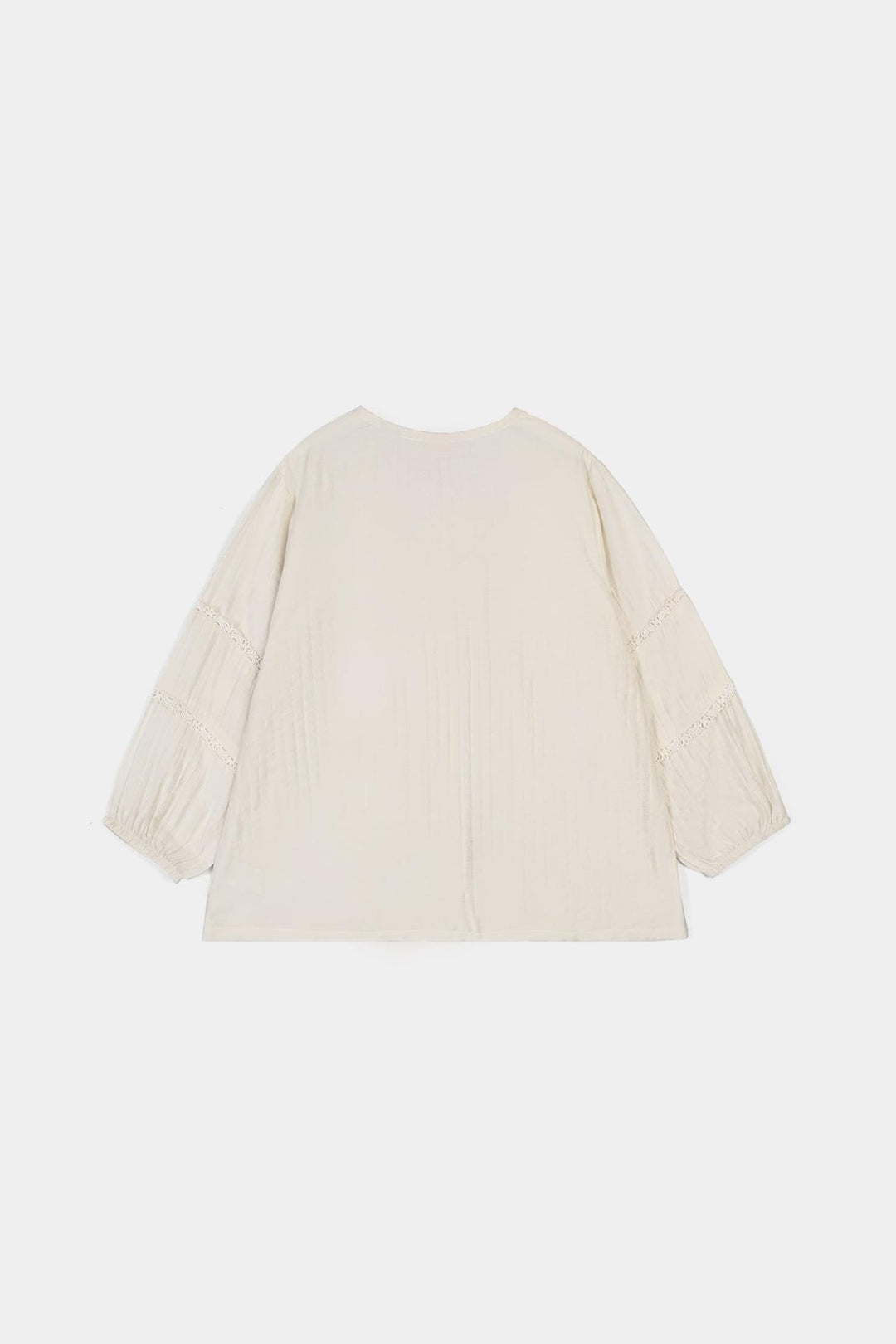 Girls Seersucker Co-Ord Set Caramel-Off White