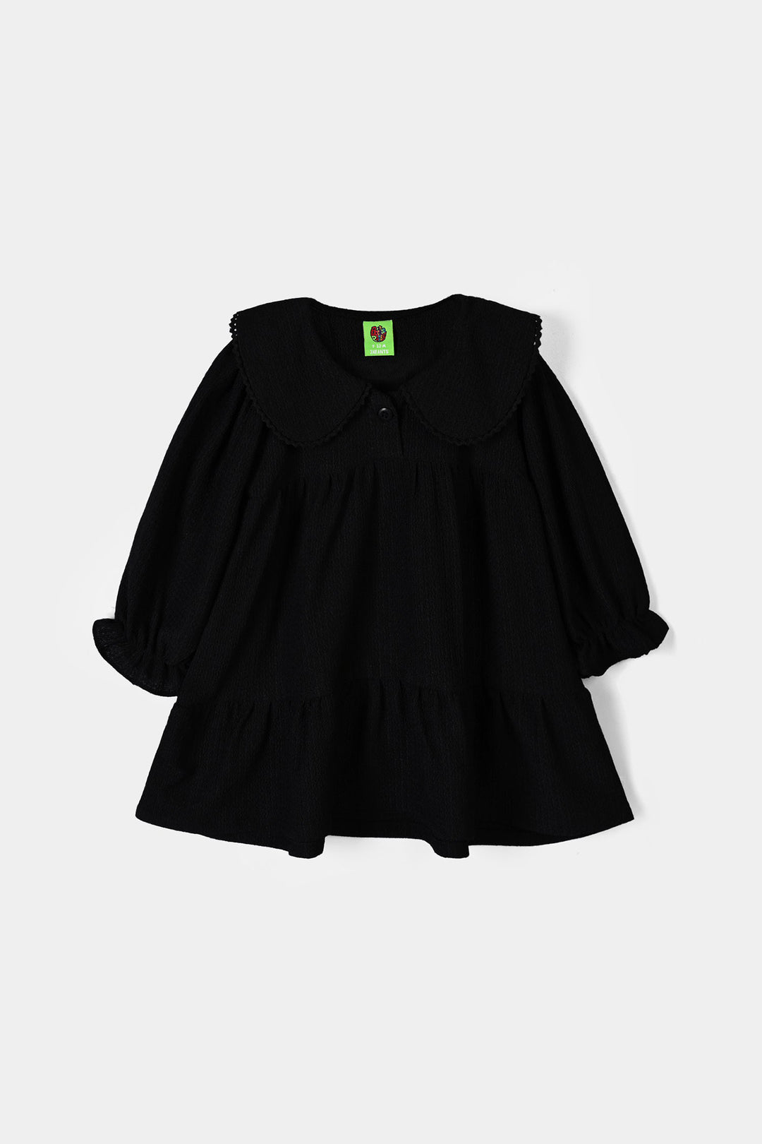 Infant Girls Poly Crinkle Casual Frock Ditsy