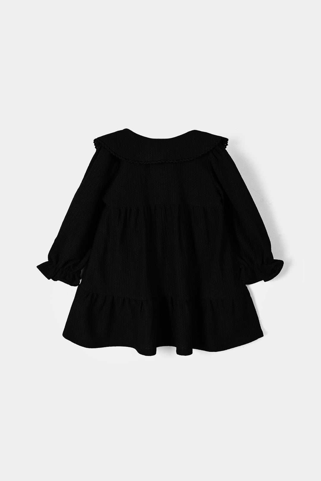 Infant Girls Poly Crinkle Casual Frock Ditsy