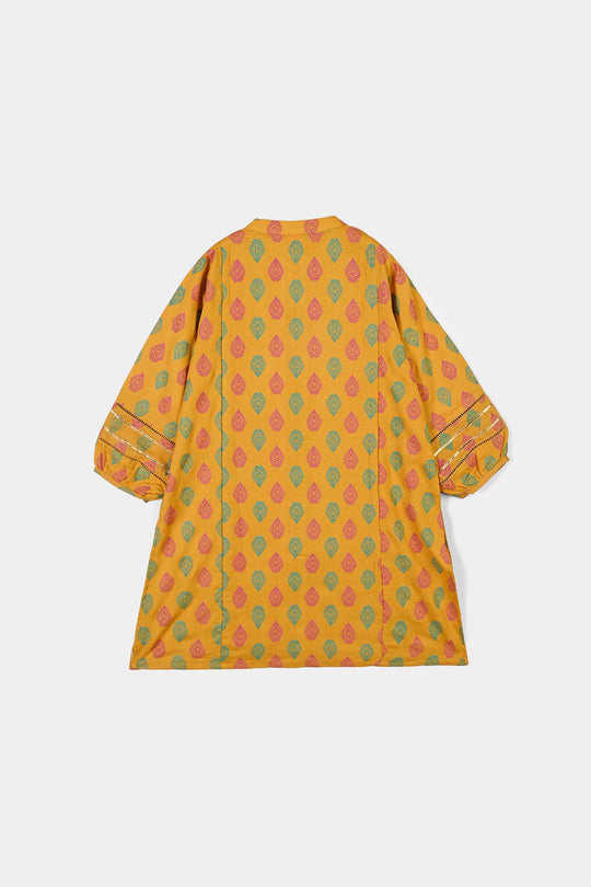 Girls Chicken Kari 2Pcs Sur-Mustard