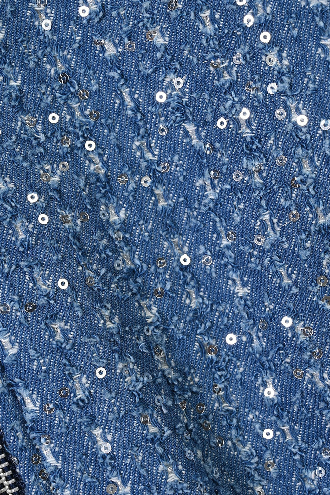Girls Denim rigid Jacket Squence-LT.Blue
