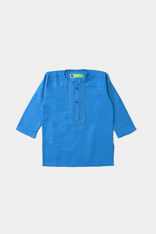 Infant Boys Cotton Slub 2PC Suit (Funky Dots)-Turkish