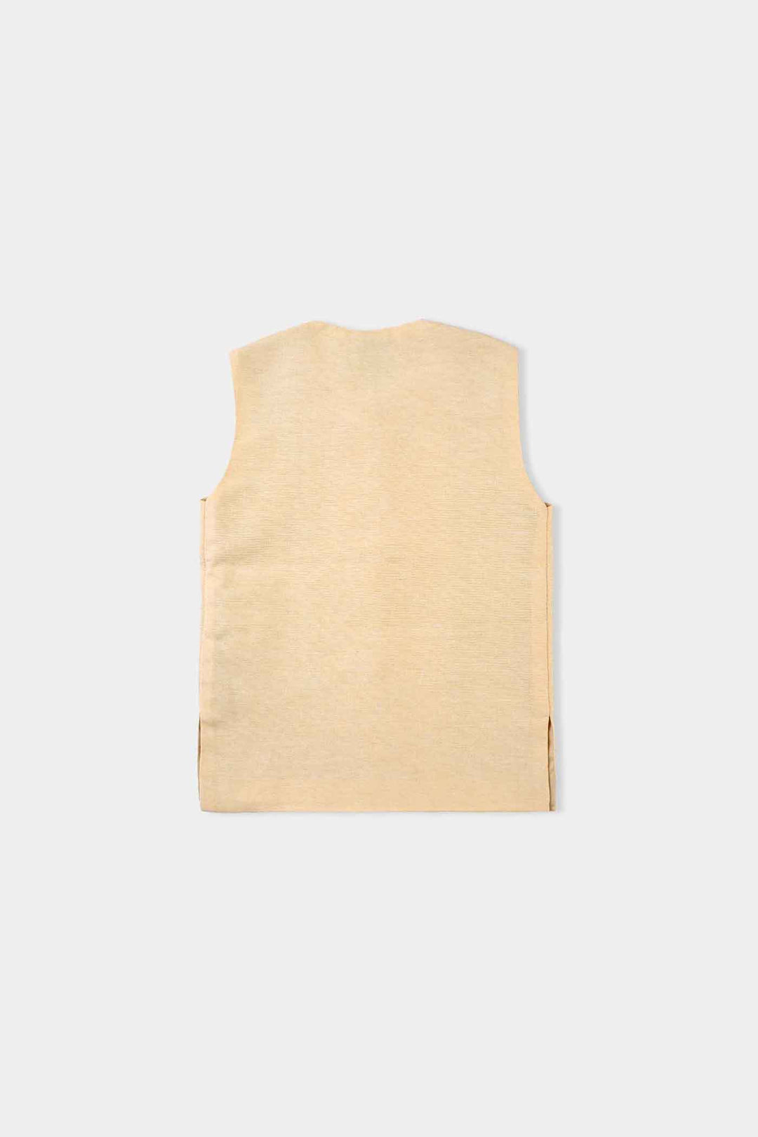 Infant Boys Oxford Waistcoat (Airplane)-L/Yellow