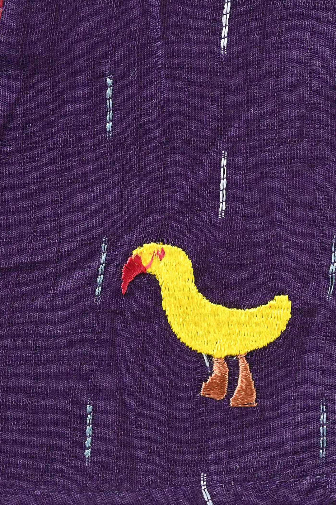 Infant Girls Jacquard EMB 2PC Suit Little-Purple